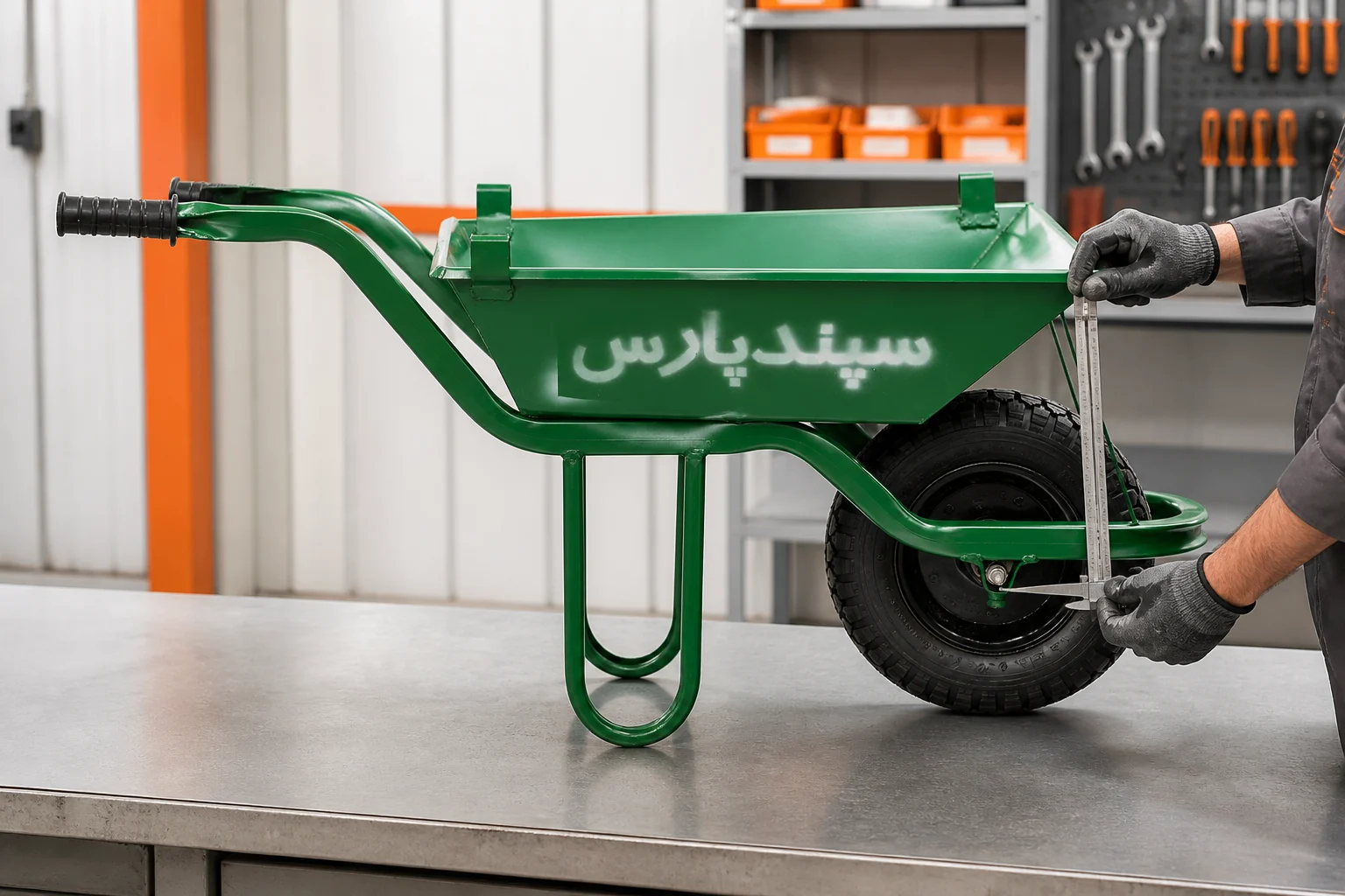بازبینی نهایی فرغون تکمیلشده در سپند پارس